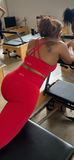Cross Back Support Bra
